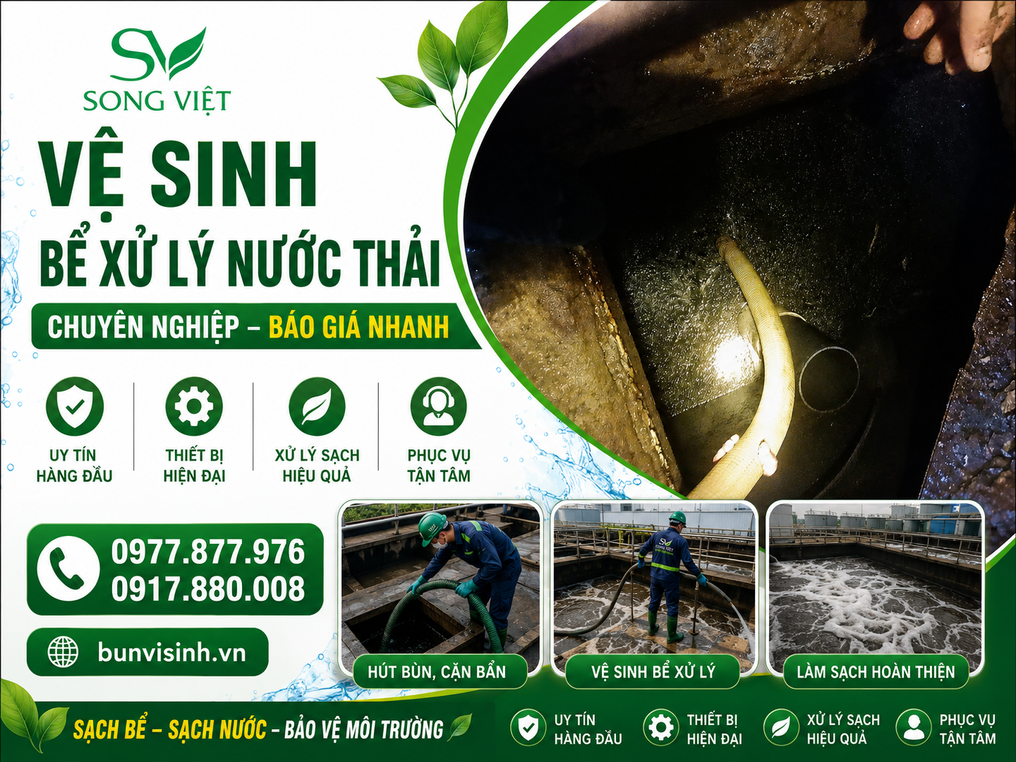 Thông Cống Nghẹt Giá Rẻ Chỉ Từ 300.000đ – Dịch Vụ Chuyên Nghiệp Song Việt