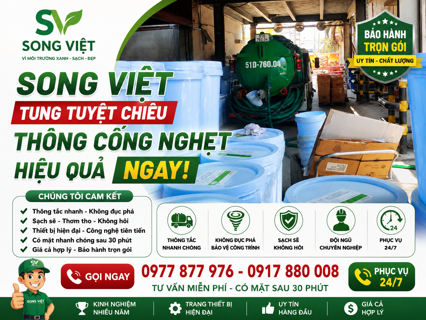 Tìm hiểu các nguyên nhân gây cống bị nghẹt 